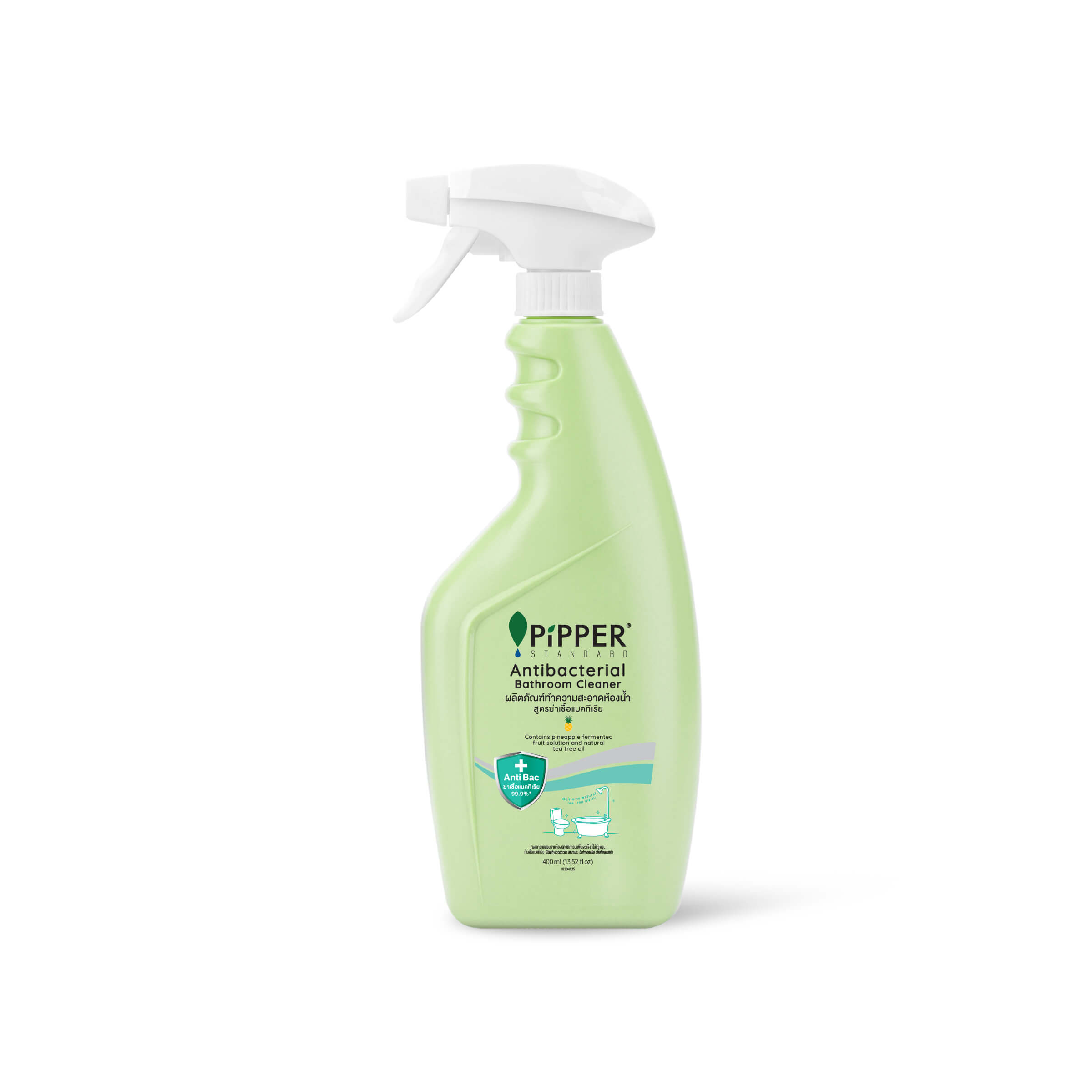 ผลิตภัณฑ์ทำความสะอาดห้องน้ำ สูตรฆ่าเชื้อแบคทีเรีย 400 มล.