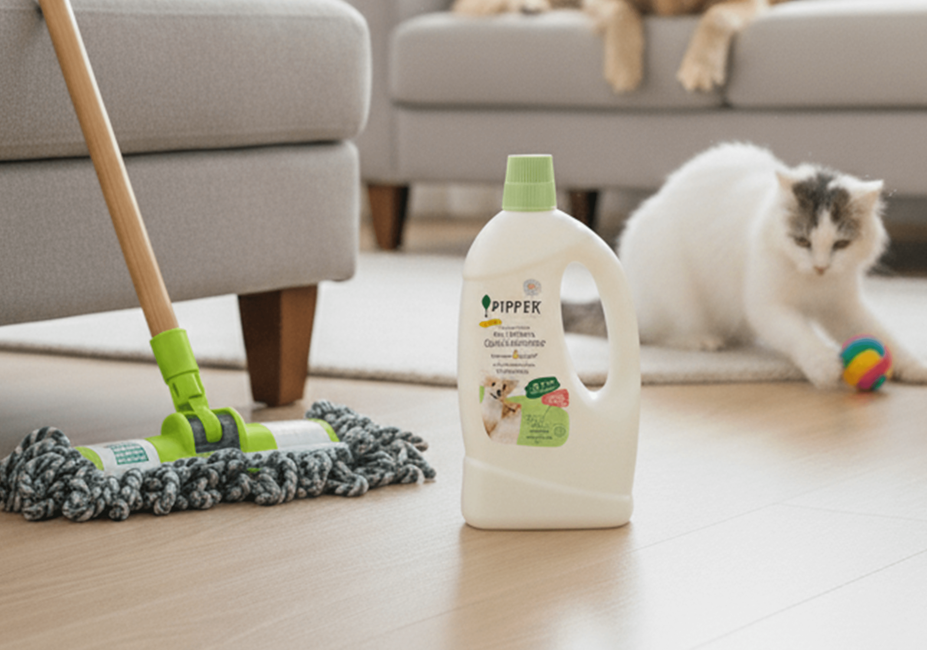 น้ำยาถูพื้นสามารถดับกลิ่นสัตว์เลี้ยง ได้ไหม สำหรับบ้านที่มีสัตว์เลี้ยง ?